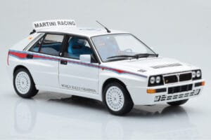 Lancia Delta HF Integrale 6 Bel Kyosho 1:18 08344E Kovina – slika 6 od 8