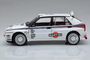Lancia Delta HF Integrale Evoluzione Test Car Kyosho 1:18 08348G Kovina – slika 4 od 9