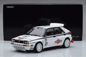 Lancia Delta HF Integrale Evoluzione Test Car Kyosho 1:18 08348G Kovina – slika 9 od 9