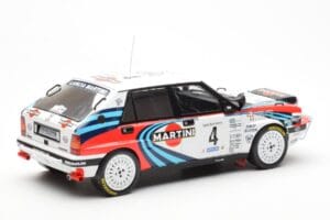 Lancia Delta Integrale 16V #4 A. Fiorio Rally Safari 1990 IXO 1:18 18RMC139B Kovina – slika 2 od 6
