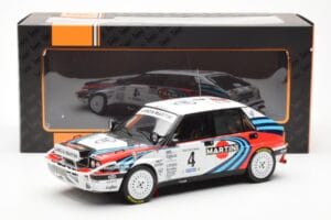 Lancia Delta Integrale 16V #4 A. Fiorio Rally Safari 1990 IXO 1:18 18RMC139B Kovina – slika 6 od 6
