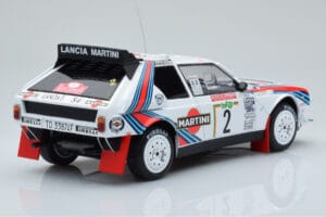 Lancia Delta S4 #2 M. Alen / I. Kivimaki Rally San Remo 1986 IXO 1:18 18RMC130A Kovina – slika 2 od 6
