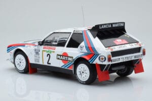 Lancia Delta S4 #2 M. Alen / I. Kivimaki Rally San Remo 1986 IXO 1:18 18RMC130A Kovina – slika 5 od 6