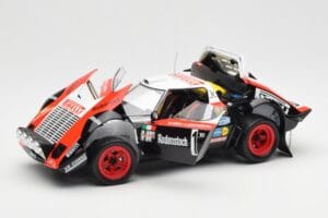 Lancia Stratos HF #1 Hunsruck Rally 1978 Kyosho 1:18 08130D Kovina – slika 2 od 8