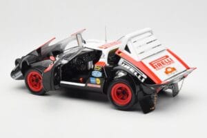 Lancia Stratos HF #1 Hunsruck Rally 1978 Kyosho 1:18 08130D Kovina – slika 5 od 8