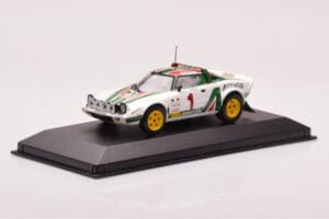 Lancia Stratos #1 S. Munari / S. Maiga Rally Monte Carlo 1977 Minichamps 1:43 430771201 Kovina – slika 2 od 4