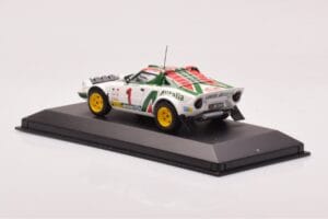 Lancia Stratos #1 S. Munari / S. Maiga Rally Monte Carlo 1977 Minichamps 1:43 430771201 Kovina – slika 3 od 4