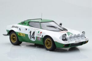 Lancia Stratos Alitalia #14 S. Munari / M. Mannucci Winners Rally Monte Carlo 1975 Minichamps 1:18 155751714 Kovina – slika 4 od 6