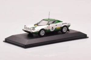 Lancia Stratos Alitalia #4 B. Waldegaard / H. Thorzelius Winner Rally Sweden 1975 Minichamps 1:43 430751204 Kovina – slika 2 od 4