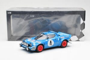 Lancia Stratos #4 B. Darniche / A. Mahe Winners Rally Monte Carlo 1979 Minichamps 1:18 155791704 Kovina – slika 6 od 6