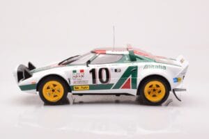 Lancia Stratos HF #10 S. Munari / S. Maiga Rally Monte Carlo 1976 IXO 1:18 18RMC162A Kovina – slika 3 od 6