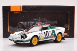 Lancia Stratos HF #10 S. Munari / S. Maiga Rally Monte Carlo 1976 IXO 1:18 18RMC162A Kovina – slika 6 od 6