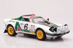 Lancia Stratos HF #6 B. Waldegård / H. Thorszelius Rally Monte Carlo 1976 IXO 1:18 18RMC162B Kovina – slika 4 od 6