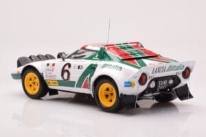Lancia Stratos HF #6 B. Waldegård / H. Thorszelius Rally Monte Carlo 1976 IXO 1:18 18RMC162B Kovina – slika 5 od 6