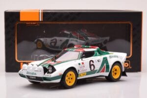 Lancia Stratos HF #6 B. Waldegård / H. Thorszelius Rally Monte Carlo 1976 IXO 1:18 18RMC162B Kovina – slika 6 od 6