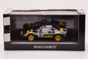 Lancia Stratos Le Point #3 B. Darniche / A. Mahe Tour de France 1980 Minichamps 1:43 430801201 Kovina – slika 4 od 4