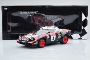 Lancia Stratos Pirelli #4 M. Alen / I. Kivimaki Winners Rally Sanremo 1978 Minichamps 1:18 155781704 Kovina – slika 6 od 6