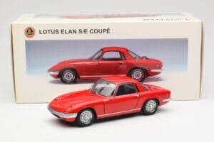 Lotus Elan S2 SE Coupe Rdeč AUTOart 1:18 75351 Kovina – slika 8 od 8