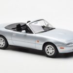 Mazda MX-5 NA Srebrna Norev 1:18 - image 5 of 7