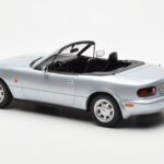 Mazda MX-5 NA Srebrna Norev 1:18 - image 6 of 7