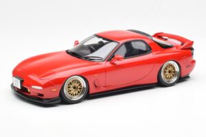 Mazda RX-7 FD Khyzyl Saleem Rdeč Otto 1:18
