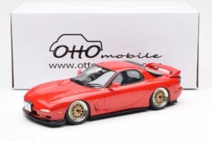 Mazda RX-7 FD Khyzyl Saleem Rdeč Otto 1:18 OT1062 Smola – slika 6 od 6