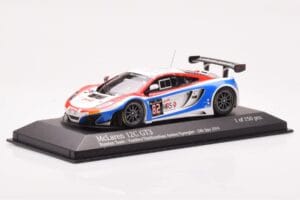 McLaren 12C GT3 #82 Russian Team A. Vasiliev / D. Vasiliauskas / M. Asmer / B. Spengler Spa 24 Hours 2014 Minichamps 1:43 437 – slika 2 od 4