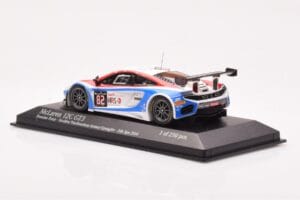 McLaren 12C GT3 #82 Russian Team A. Vasiliev / D. Vasiliauskas / M. Asmer / B. Spengler Spa 24 Hours 2014 Minichamps 1:43 437 – slika 3 od 4