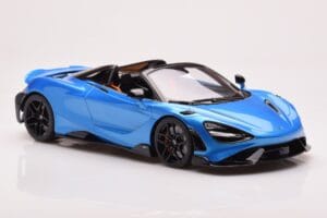 McLaren 765LT Spider Modra GT Spirit 1:18 GT886 Smola – slika 4 od 6