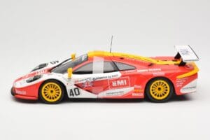 McLaren F1 GTR #40 J. O'Rourke / M. Sugden / P. Auberlein EMI 24 Hours of Le Mans 1996 UT Models 1:18 39820 Kovina – slika 3 od 6