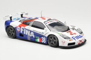 McLaren F1 GTR #38 M. Duez / M. Soper / E. Lafitte Team Bigazzi 24 Hours of Le Mans 1996 UT Models 1:18 80439421484 Kovina – slika 4 od 6