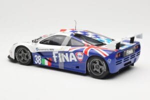 McLaren F1 GTR #38 M. Duez / M. Soper / E. Lafitte Team Bigazzi 24 Hours of Le Mans 1996 UT Models 1:18 80439421484 Kovina – slika 5 od 6
