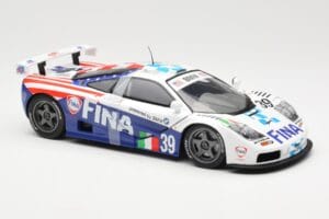 McLaren F1 GTR #39 N. Piquet / J. Cecotto / D. Sullivan Team Bigazzi 24 Hours of Le Mans 1996 UT Models 1:18 80439421485 Kovi – slika 2 od 6