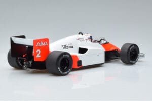 McLaren MP4/2B Marlboro #2 A. Prost Monaco GP Winner World Champion 1985 MCG 1:18 MCG18606F Kovina – slika 2 od 6
