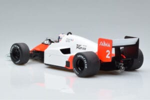 McLaren MP4/2B Marlboro #2 A. Prost Monaco GP Winner World Champion 1985 MCG 1:18 MCG18606F Kovina – slika 5 od 6