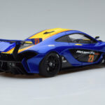McLaren P1 GTR Modra Z Rumenimi Progami AUTOart 1:18 - image 3 of 7