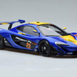 McLaren P1 GTR Modra Z Rumenimi Progami AUTOart 1:18 - image 5 of 7