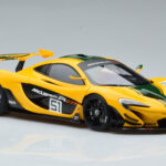 McLaren P1 GTR Rumena Z Zelenimi Progami AUTOart 1:18 - image 5 of 7