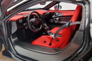 McLaren P1 Mat Črna AUTOart 1:18 76027 Kovina – slika 8 od 9