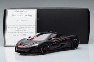 McLaren P1 Mat Črna AUTOart 1:18 76027 Kovina – slika 9 od 9