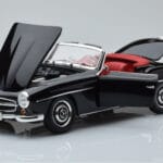 Mercedes 190 SL W121 Kabriolet Črn Minichamps 1:18 100037030 - image 2 of 8