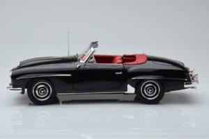 Mercedes 190 SL W121 Kabriolet Črn Minichamps 1:18 100037030 Kovina – slika 4 od 8