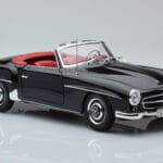 Mercedes 190 SL W121 Kabriolet Črn Minichamps 1:18 100037030 - image 5 of 8