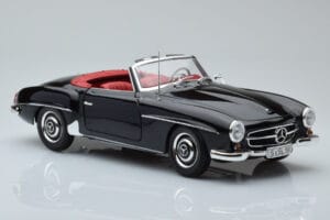 Mercedes 190 SL W121 Kabriolet Črn Minichamps 1:18 100037030 Kovina – slika 5 od 8