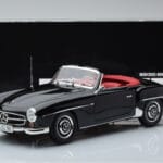 Mercedes 190 SL W121 Kabriolet Črn Minichamps 1:18 100037030 - image 8 of 8