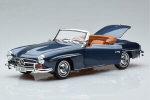Mercedes 190 SL W121 Roadster Moder Norev 1:18 B66040625 Kovina – slika 2 od 8