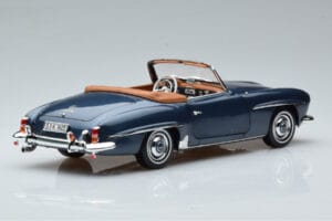 Mercedes 190 SL W121 Roadster Moder Norev 1:18 B66040625 Kovina – slika 3 od 8