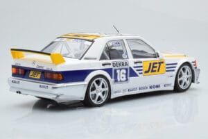 Mercedes 190E 2.5-16 W201 EVO 1 Jet #16 F. Biela Team Ms-Jet Racing DTM 1990 Minichamps 1:18 155903616 Kovina – slika 2 od 6