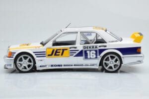 Mercedes 190E 2.5-16 W201 EVO 1 Jet #16 F. Biela Team Ms-Jet Racing DTM 1990 Minichamps 1:18 155903616 Kovina – slika 3 od 6