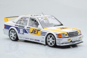 Mercedes 190E 2.5-16 W201 EVO 1 Jet #16 F. Biela Team Ms-Jet Racing DTM 1990 Minichamps 1:18 155903616 Kovina – slika 4 od 6
